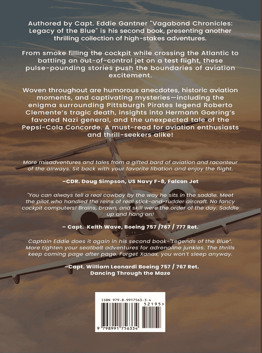 Vagabond Chronicles, Legacy of the Blue Vagabond Chronicles, Legacy of the Blue - back cover